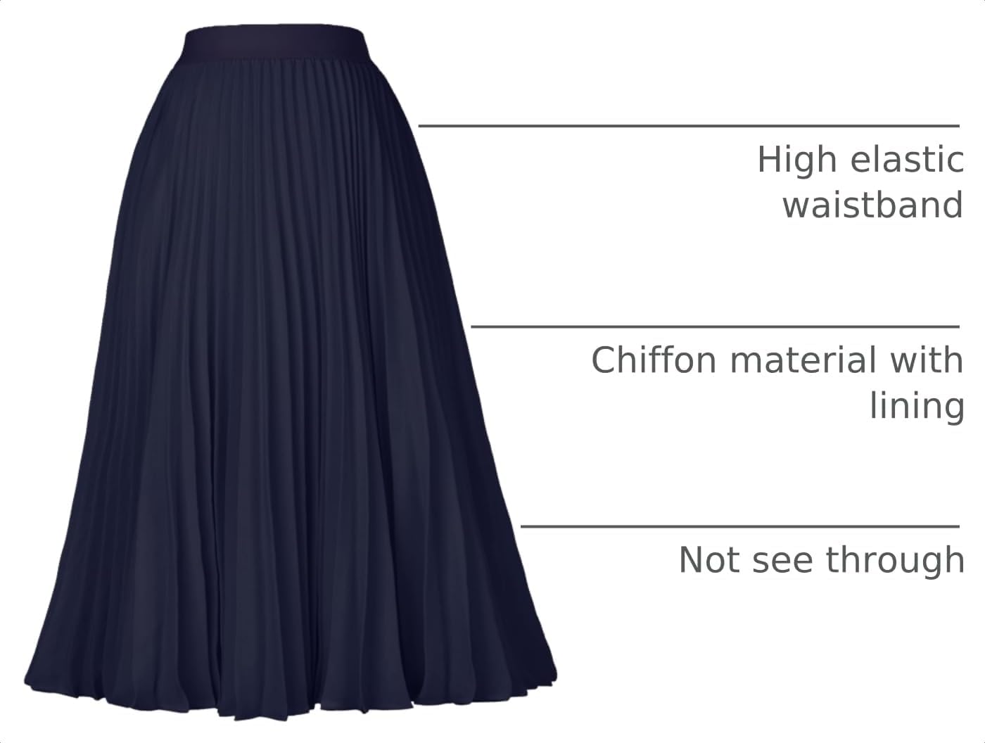 Falda Midi Elegante y Cómoda