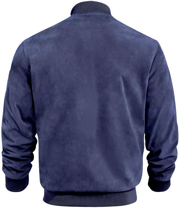 Chaqueta Bomber Azul — El Look que Habla por Ti