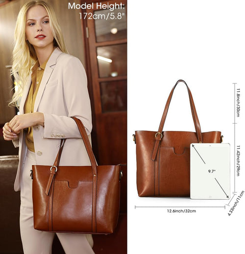 Bolso de Cuero Clásico Elegante