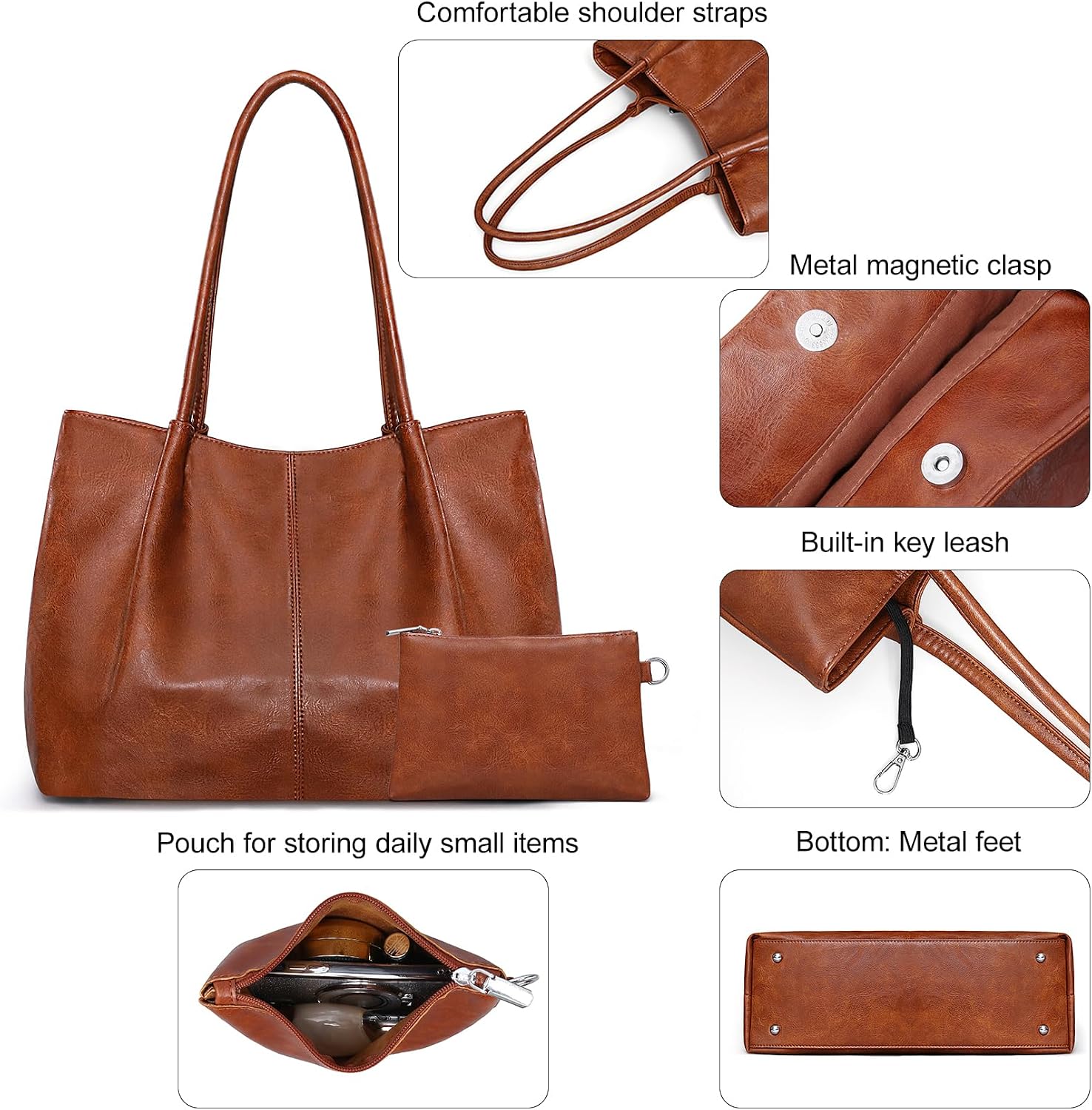 Bolso Grande Elegante y Práctico