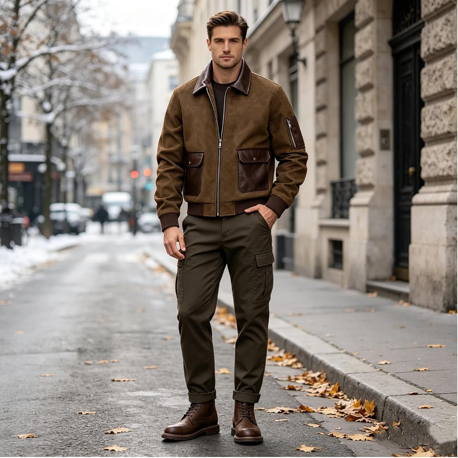 Chaqueta Vintage de Vuelo