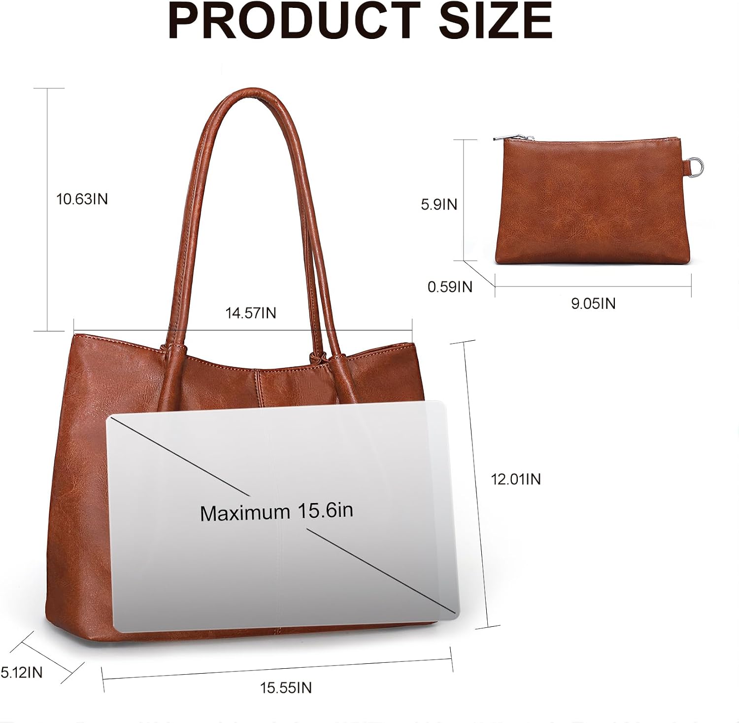 Bolso Grande Elegante y Práctico
