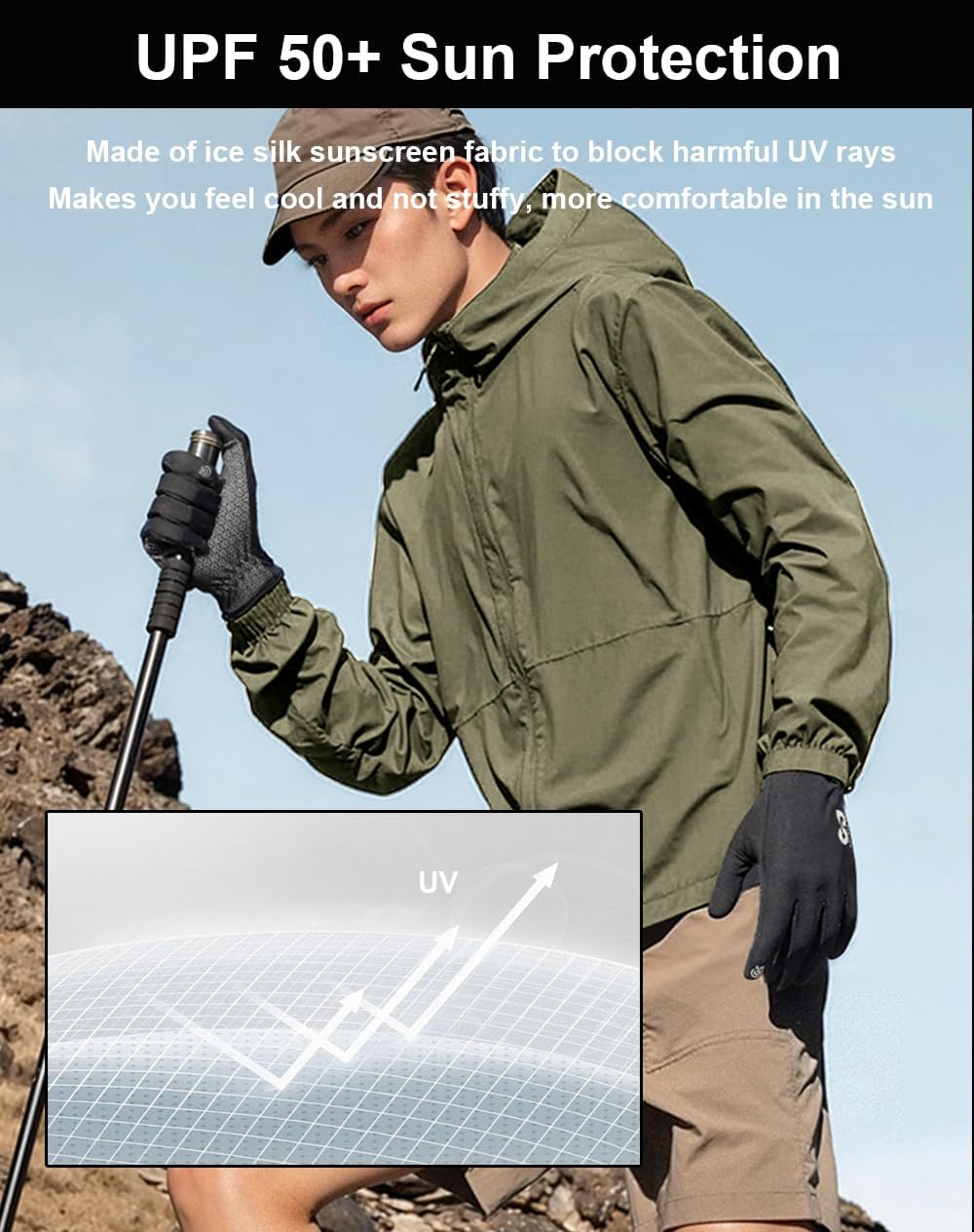 Guantes Livianos de Senderismo