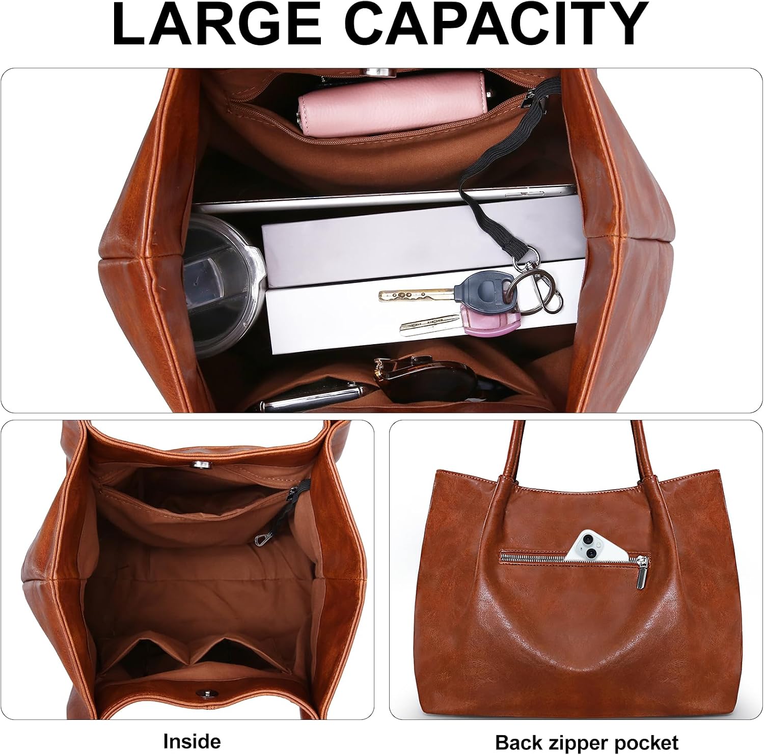 Bolso Grande Elegante y Práctico