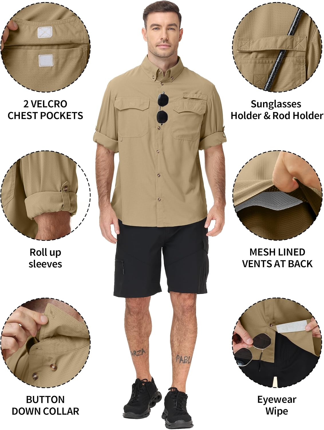 Camisa Fresca para Aventura al Sol