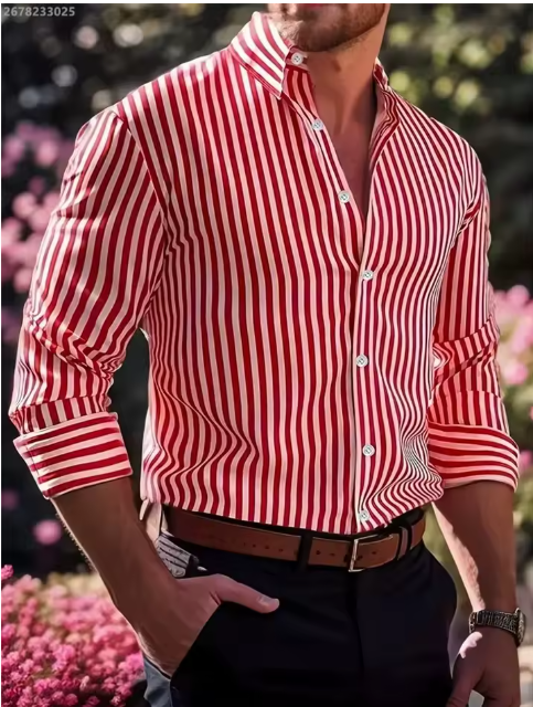 Camisa Entallada a Rayas — La que Define Cada Ocasión