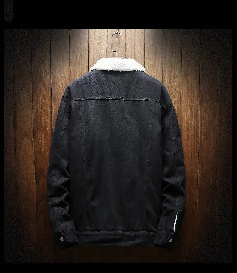 Chaqueta Vaquera Térmica Invierno