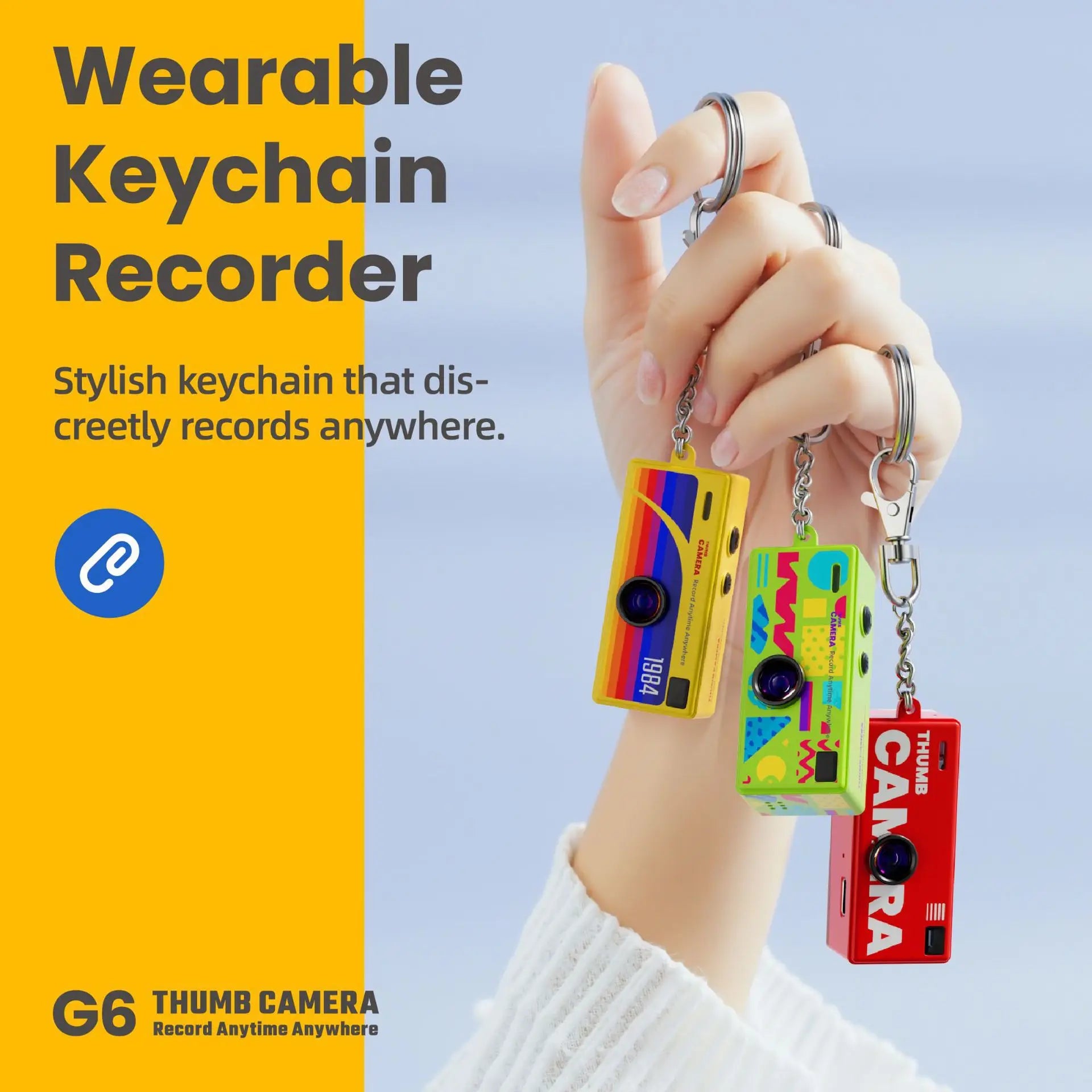 Cámara Mini G6 — Graba Todo. Cabe en Tu Bolsillo.