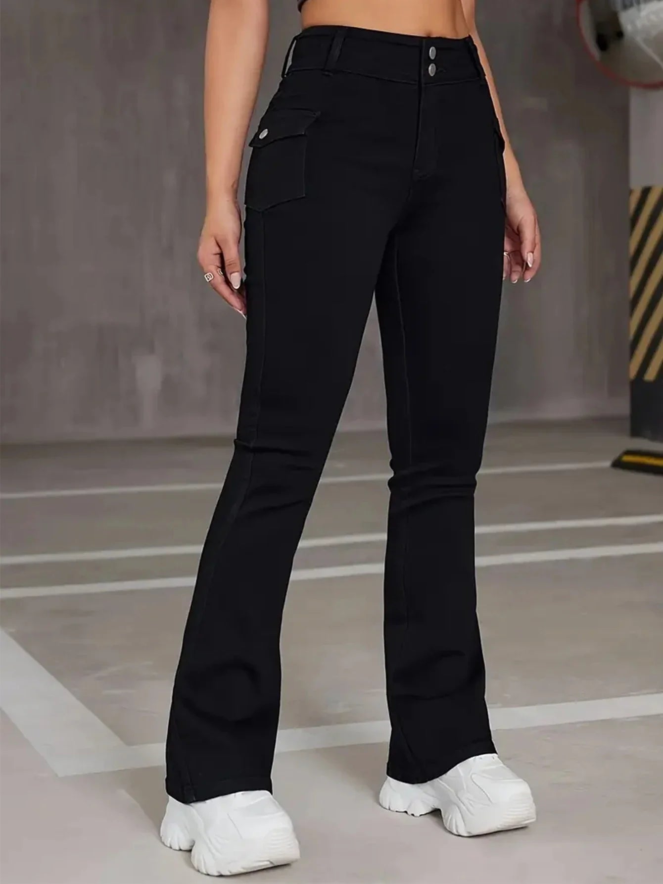 Jeans Góticos de Moda Vintage