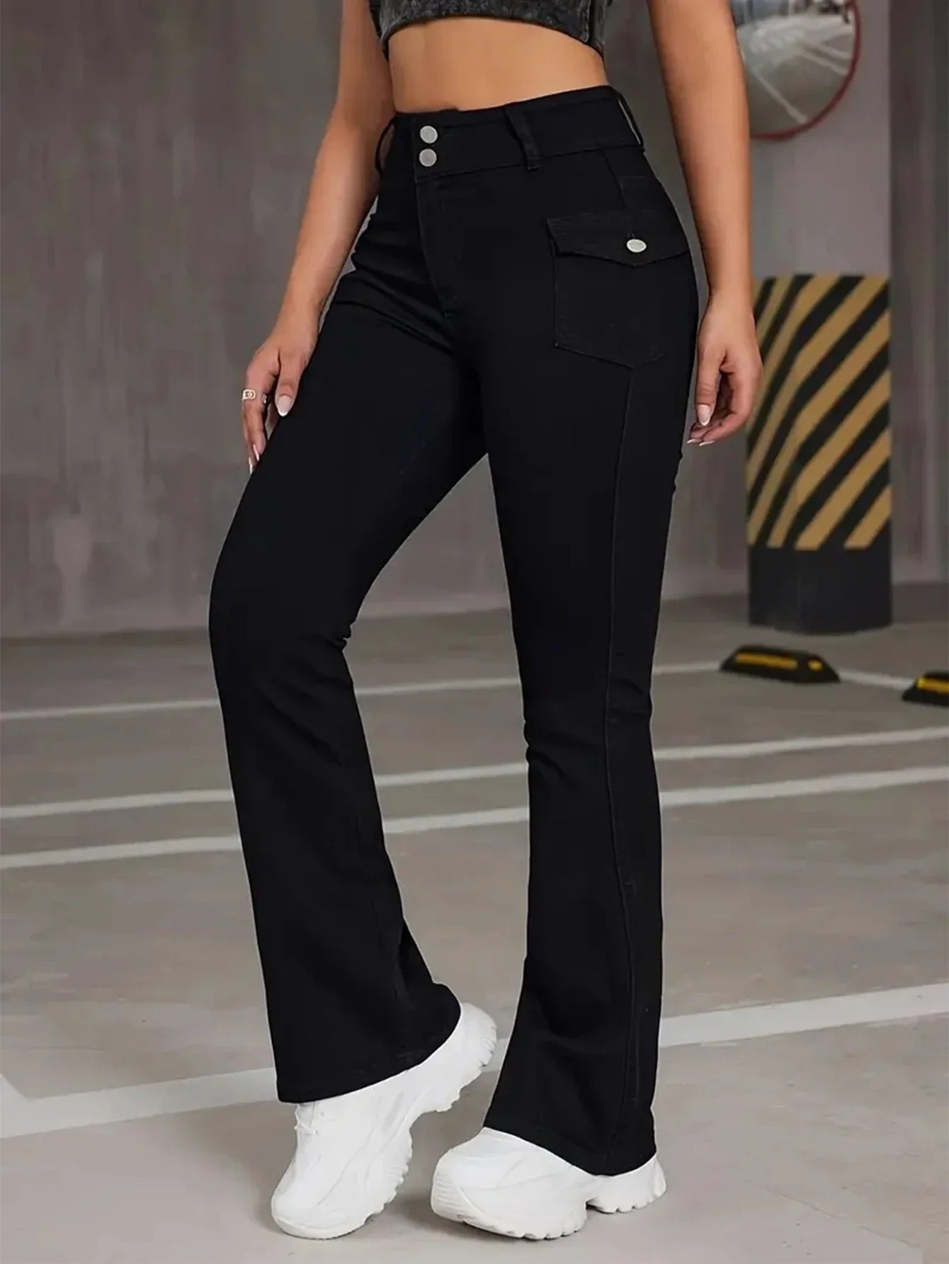 Jeans Góticos de Moda Vintage