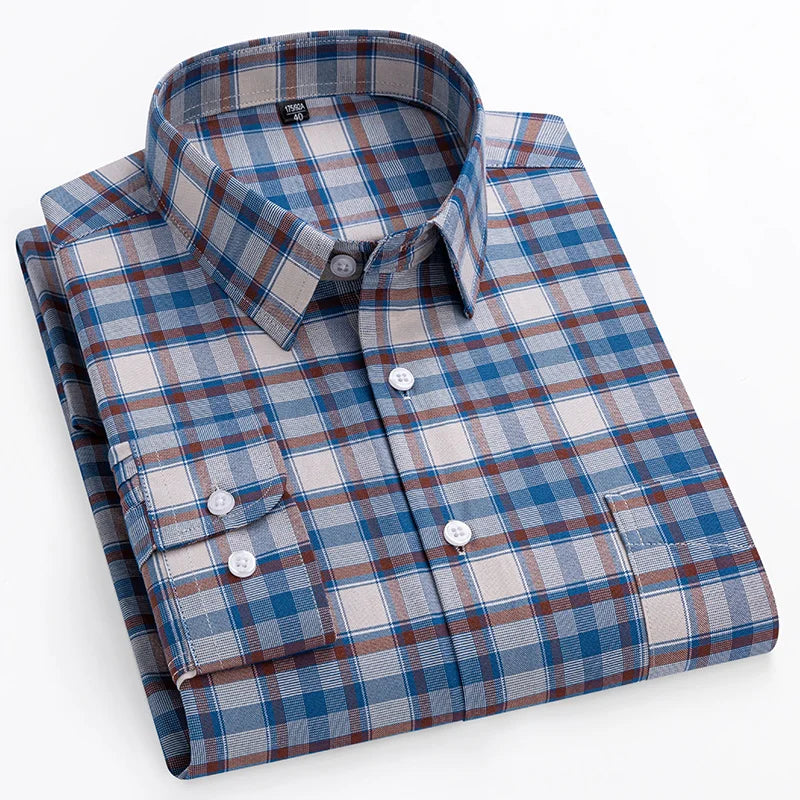 Camisa Talla Grande Formal Oxford | Hasta 12XL